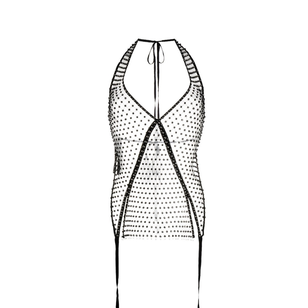 Dorothee Schumacher Mesh Sparkle Strass Mesh Over-top